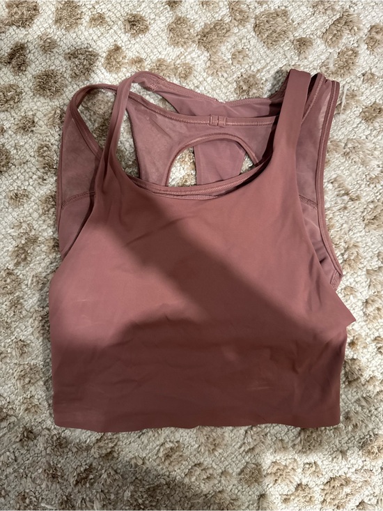 lululemon athletica Other - lululemon athletica Dusty Rose Racerback Sports Bra